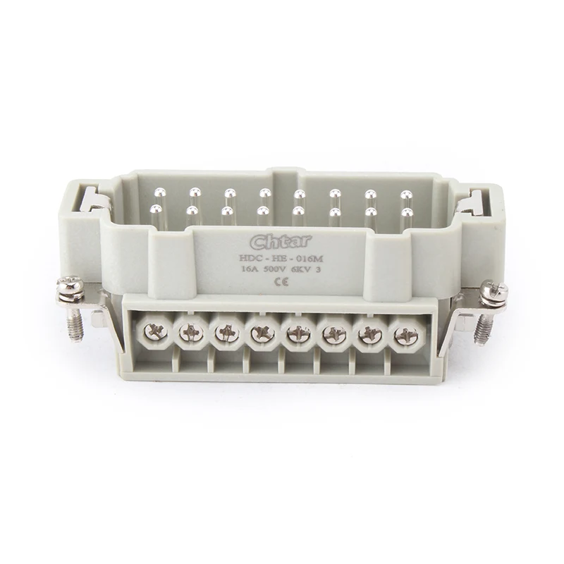 M/F 16 Pin Insert Heavy Duty Connector