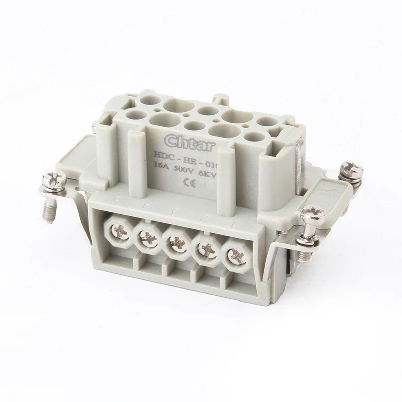 M/F 10 พินแทรกขั้วต่องานหนัก