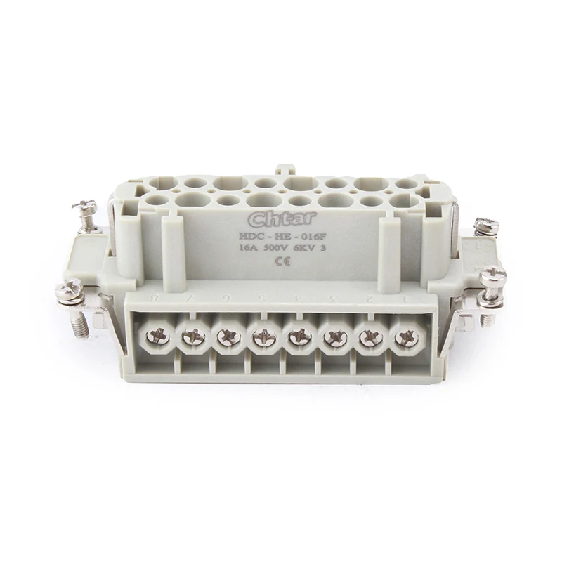 M/F 16 พินแทรกขั้วต่องานหนัก