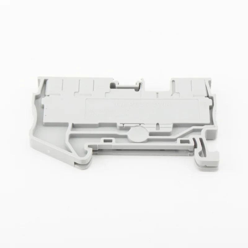 PT4 TWIN ป้อนผ่านเทอร์มินัลบล็อกราง Din