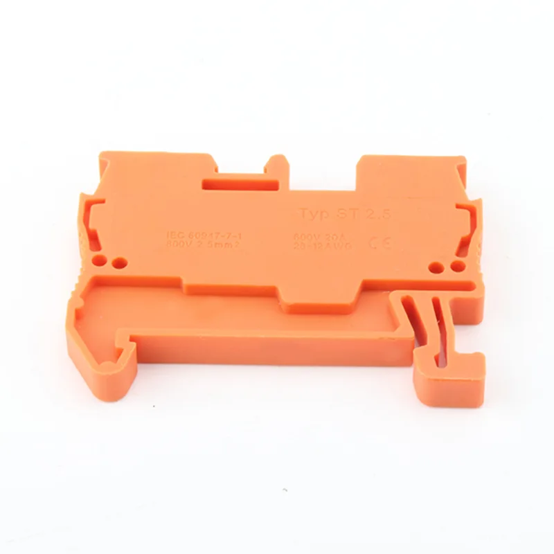 ST 2.5 เทอร์มินัลบล็อกราง Din แบบสปริง