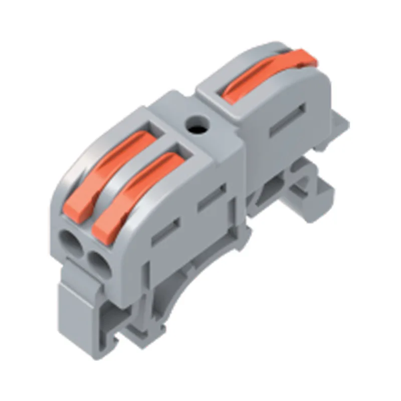 T Type One-In Multi-Out Din Rail Splicing Wire ตัวเชื่อมต่อแบบรวดเร็ว